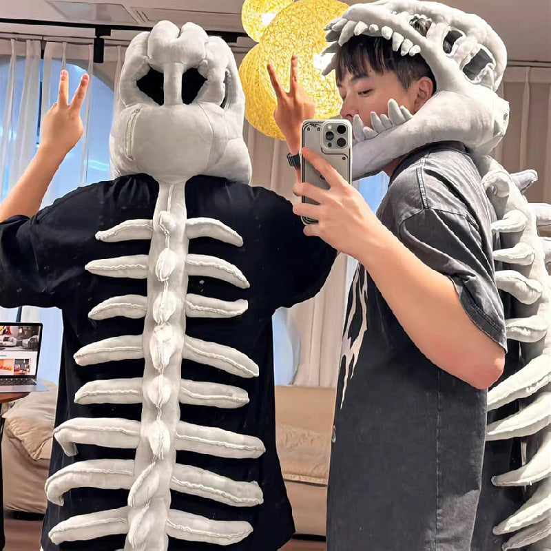 DinoHugz™ Dinosaur Skeleton Plush Costume